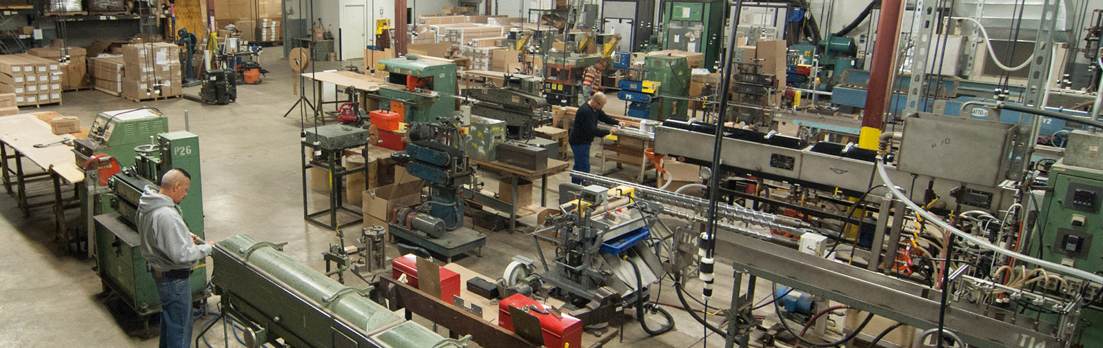 Co-extrusion and fabrication on the production floor